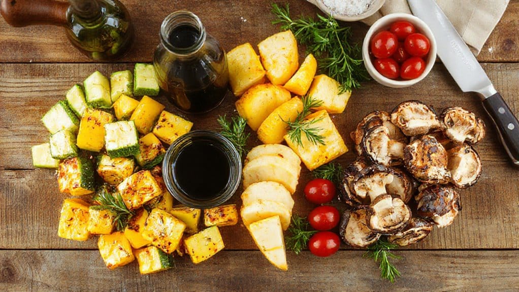 Balsamic Glazed Grilled Vegetables 3 balsamic glazed grilled vegetables