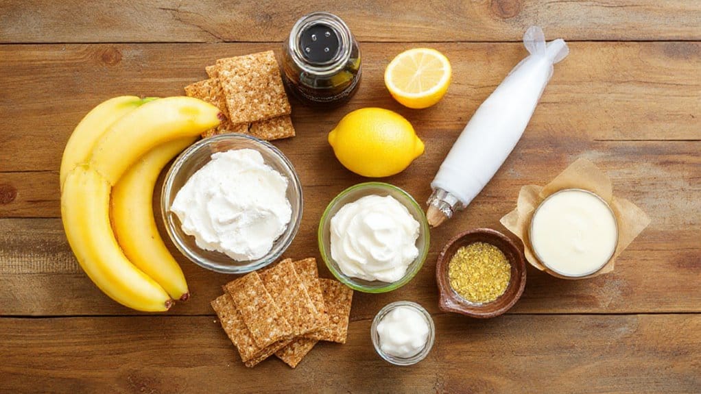 Banana Pudding Cheesecake Cones 3 banana pudding cheesecake cones