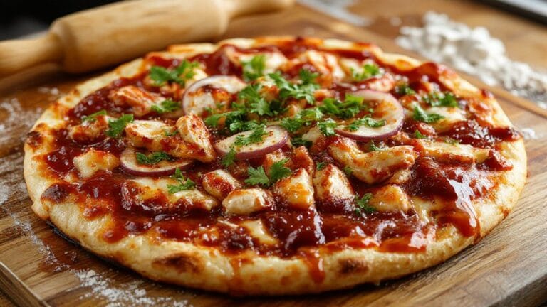 BBQ Chicken Pizza 1 barbecue chicken pizza recipe