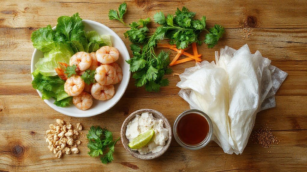 Chilled Shrimp Salad Rolls 3 chilled shrimp salad rolls