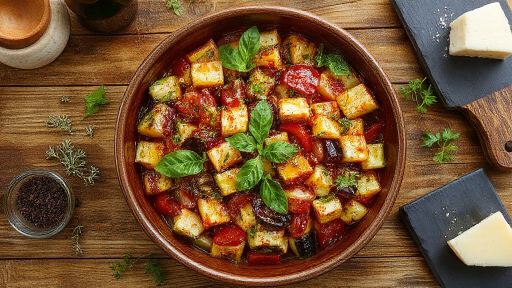 Summer Vegetable Ratatouille 15 farm fresh summer vegetable dish