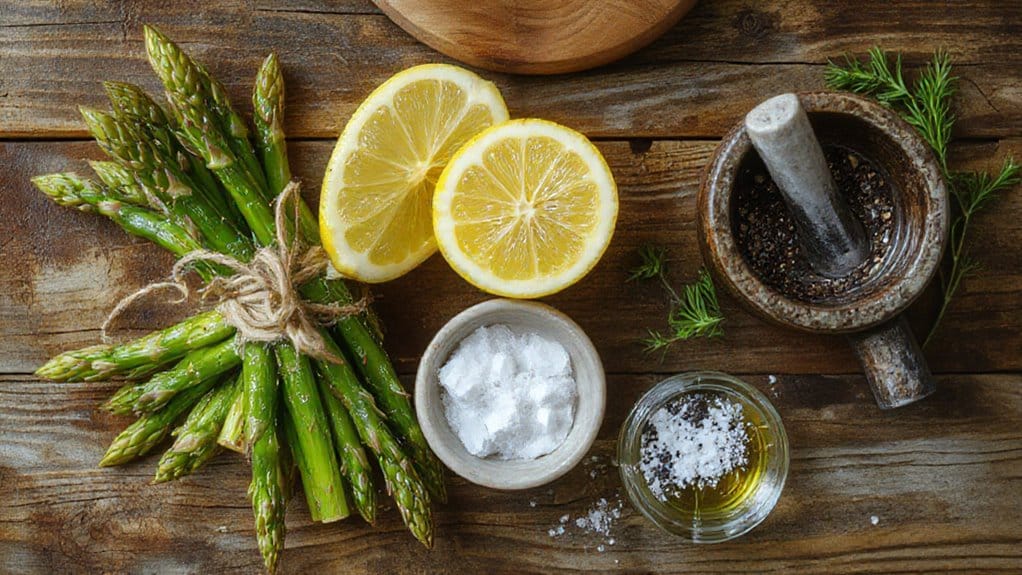 Grilled Asparagus With Lemon 3 grilled asparagus with lemon