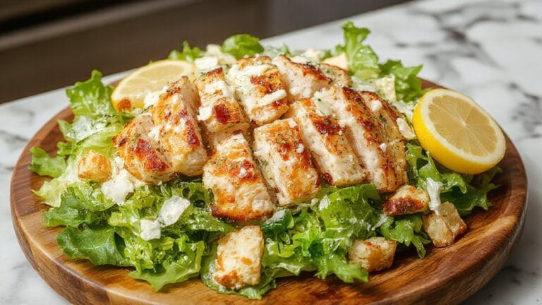 Grilled Chicken Caesar Salad 1 grilled chicken and greens