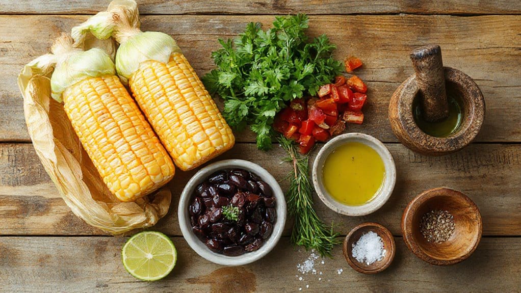 Grilled Corn and Black Bean Salad 3 grilled corn black bean salad