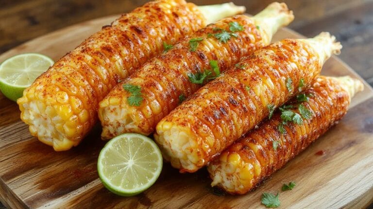 Spicy Grilled Corn 1 grilled corn with spice