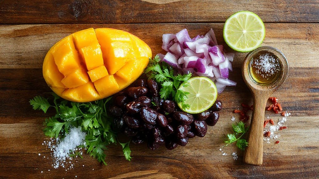 Mango and Black Bean Salad 3 mango black bean salad