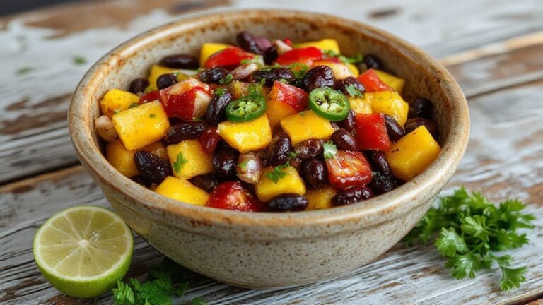 Mango and Black Bean Salad 1 mango black bean salad