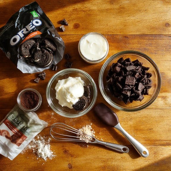 Oreo Balls 3 oreo balls no bake delight