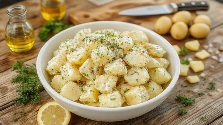 Lemon Dill Potato Salad 1 refreshing herbaceous potato salad