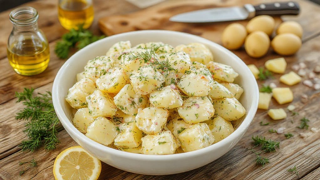 Lemon Dill Potato Salad 10 refreshing herbaceous potato salad