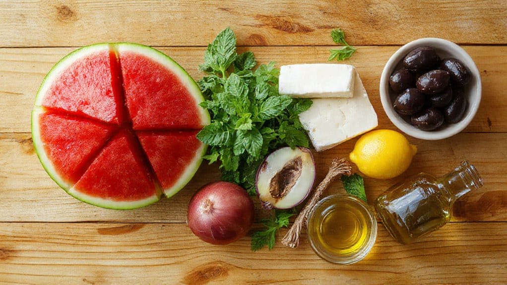 Watermelon and Cucumber Salad 3 refreshing summer salad recipe