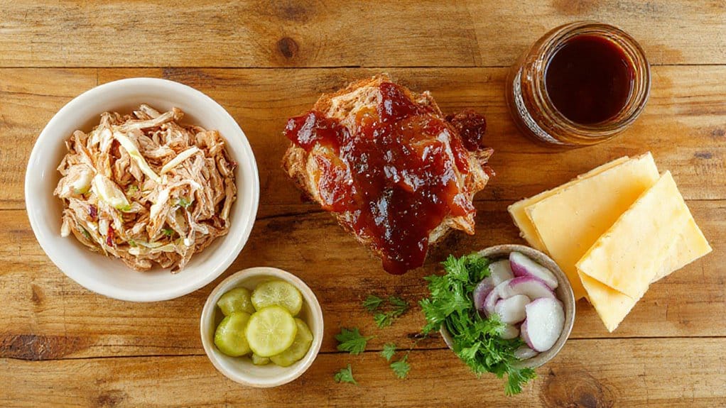 BBQ Pulled Pork Sliders 3 slow cooked bbq pulled pork