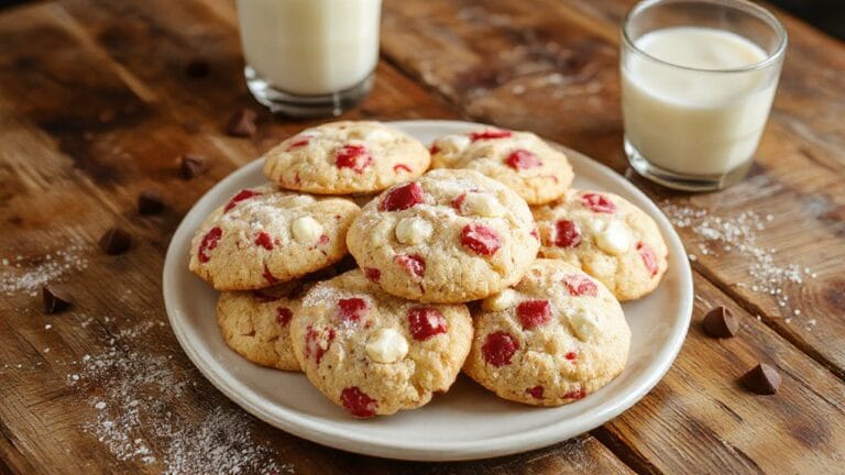 Strawberry White Chocolate Cake Mix Cookies 1 strawberry white chocolate cookies