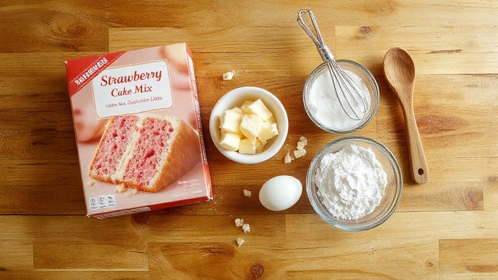 Strawberry White Chocolate Cake Mix Cookies 3 strawberry white chocolate cookies