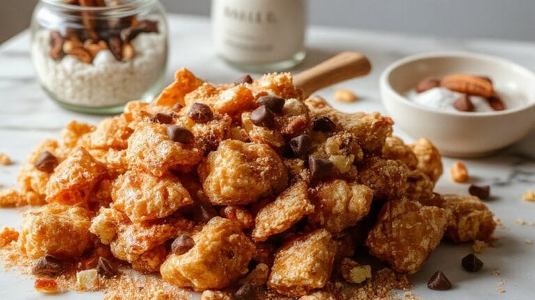 Praline Crunch 1 sweet crunchy dessert treat