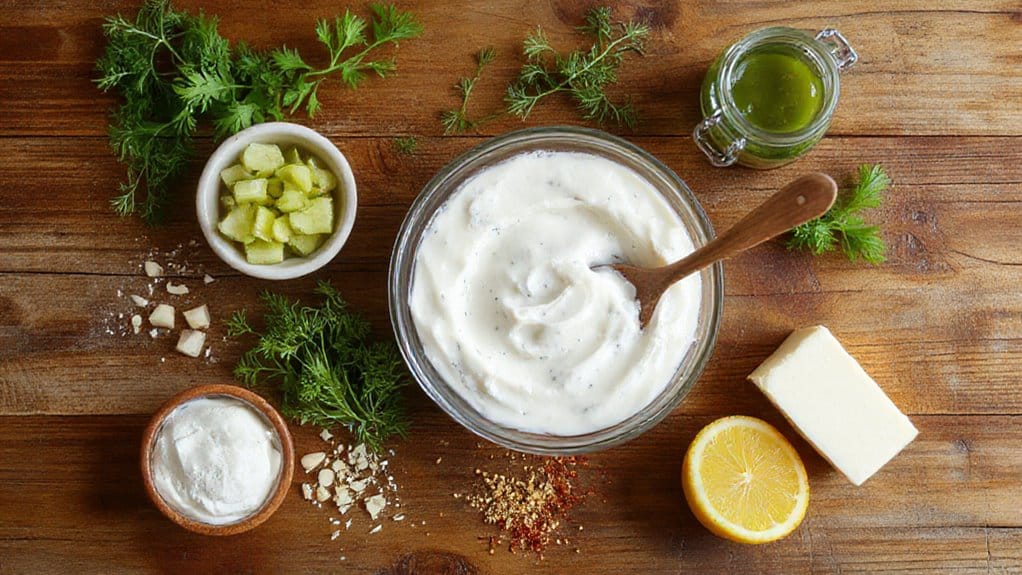 Dill Pickle Dip 3 tangy dill pickle dip