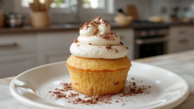 Tiramisu Cupcakes 1 tiramisu flavored cupcake desserts