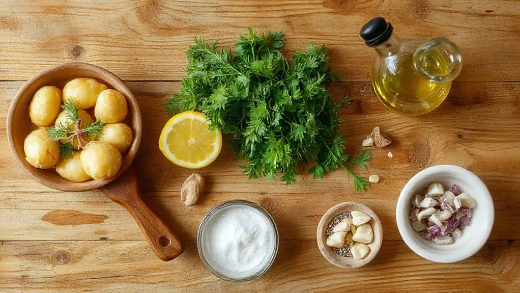 Fresh Herb Potato Salad 3 vibrant fresh herb potato salad