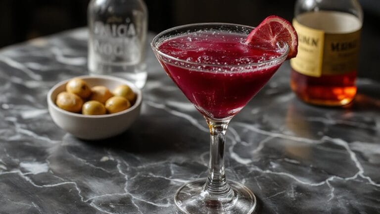 Dirty Beet Martini 1 beet infused cocktail delight