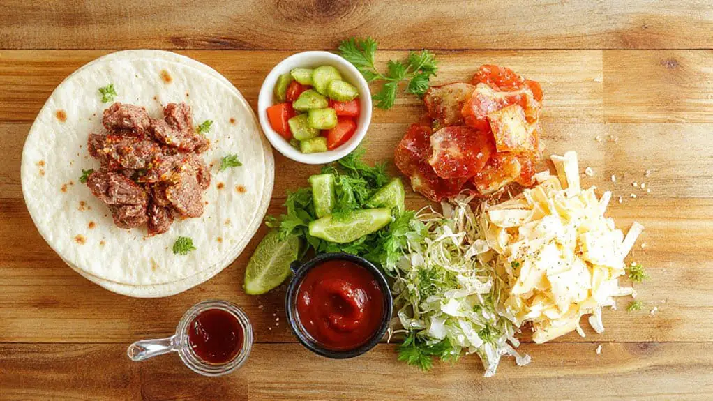 Burger Quesadillas 3 burger quesadillas fusion recipe
