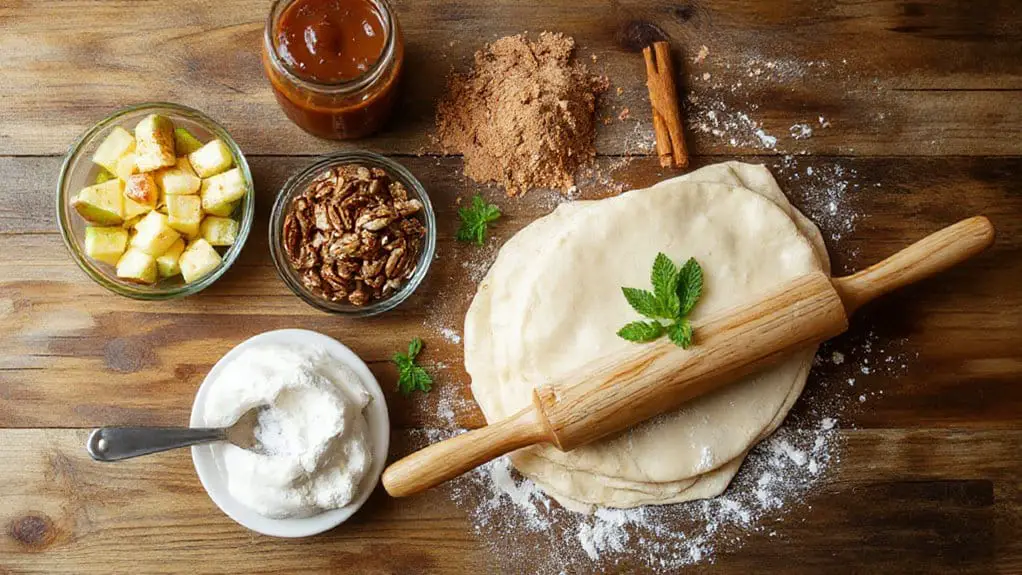 Caramel Pecan Apple Empanadas 3 caramel pecan apple empanadas