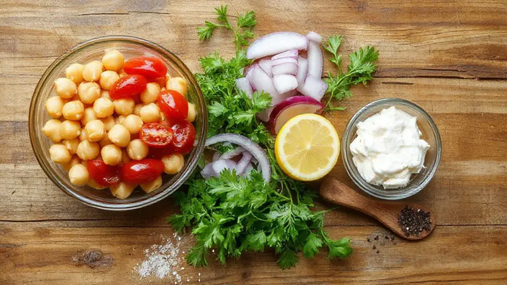 Cold Chickpea and Tomato Salad 3 chickpea tomato salad recipe