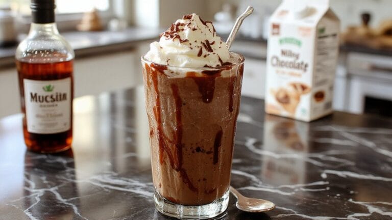 Chocolate Ice Cream Float Cocktail 1 chocolate ice cream cocktail