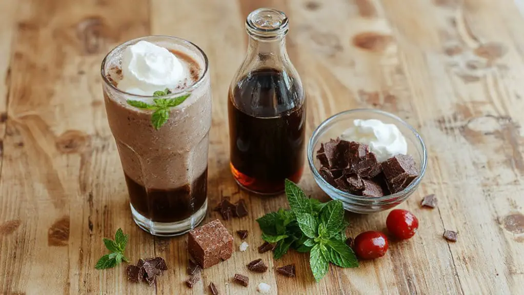 Chocolate Ice Cream Float Cocktail 3 chocolate ice cream float