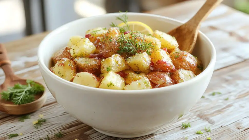 Lemon Dill Potato Salad 16 creamy lemon dill potatoes