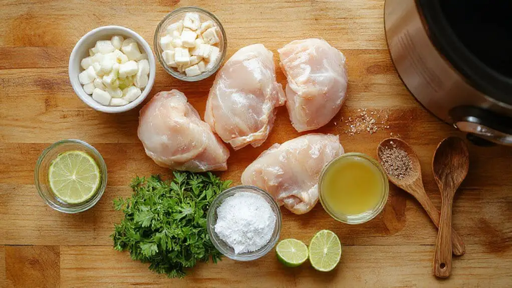 White Chicken Chili Crockpot 3 creamy white chicken chili