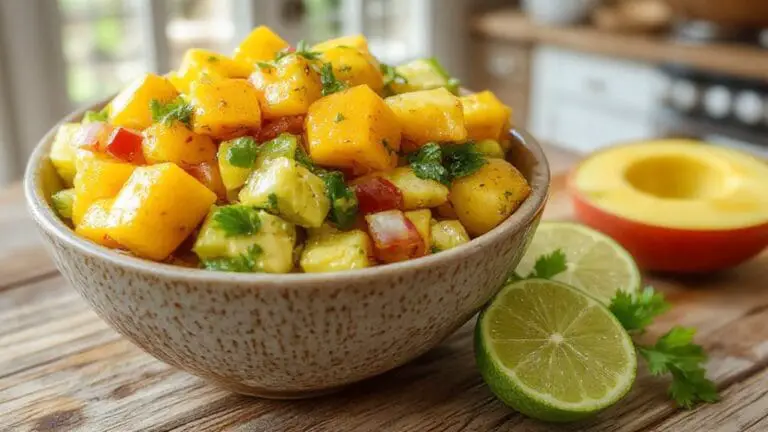 Mango and Avocado Salsa 1 fresh fruity salsa recipe