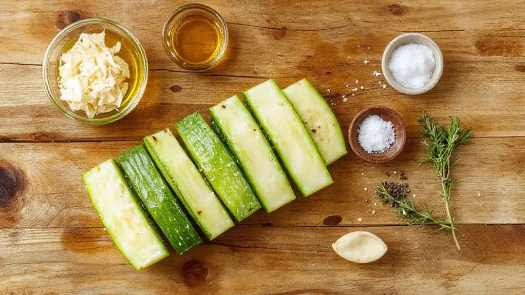Grilled Zucchini With Parmesan 3 grilled zucchini with parmesan