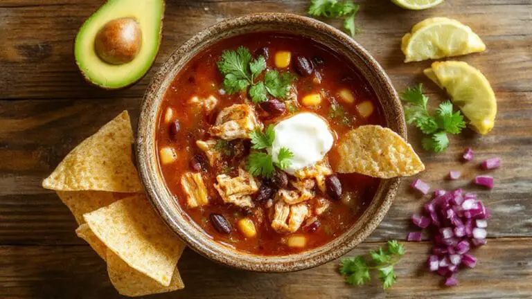 Chicken Taco Soup 1 hearty chicken taco soup