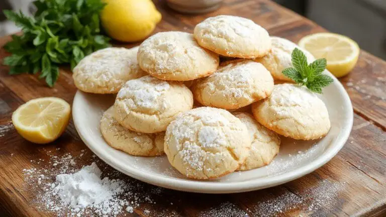 Easy Lemon Crinkle Cookies 1 lemon flavored crinkle cookies recipe