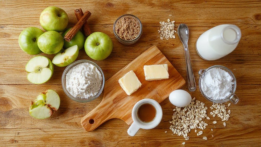 Moist Apple Crumble Muffins 3 moist apple crumble muffins