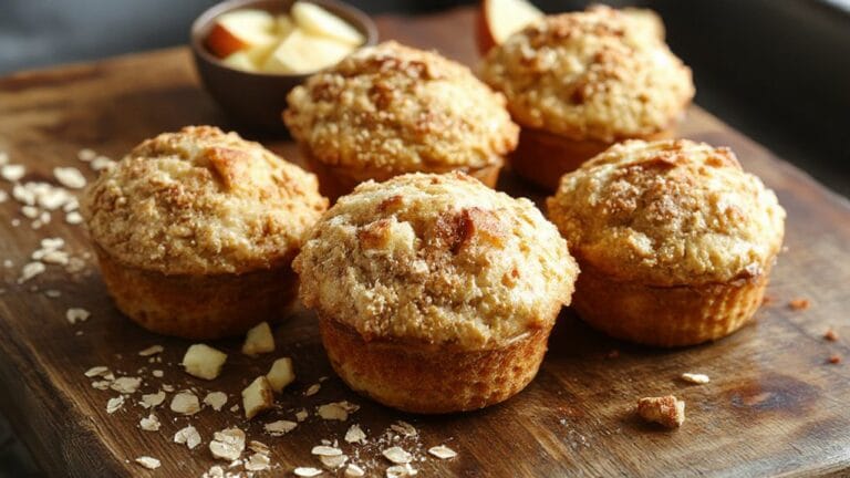 Moist Apple Crumble Muffins 1 moist apple crumble muffins