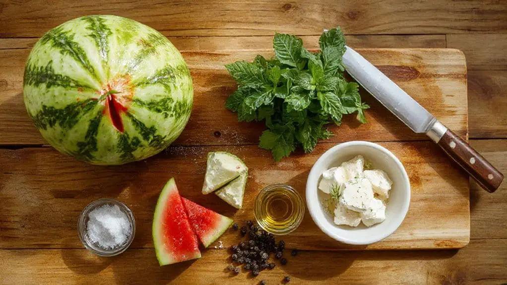Watermelon and Cucumber Salad 3 refreshing summer salad recipe