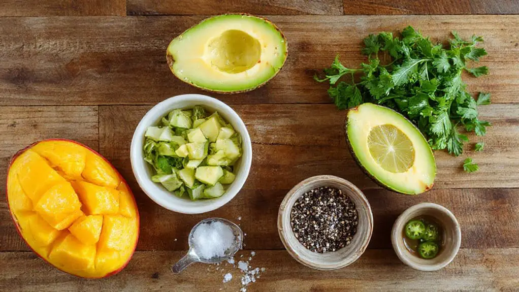 Mango and Avocado Salsa 3 vibrant mango avocado salsa