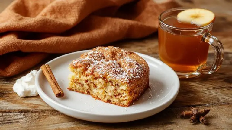 Spiced Apple Cider Cake 1 warm spiced apple dessert