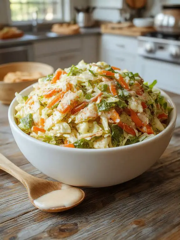 Coleslaw Recipe 1 crunchy cabbage salad mix