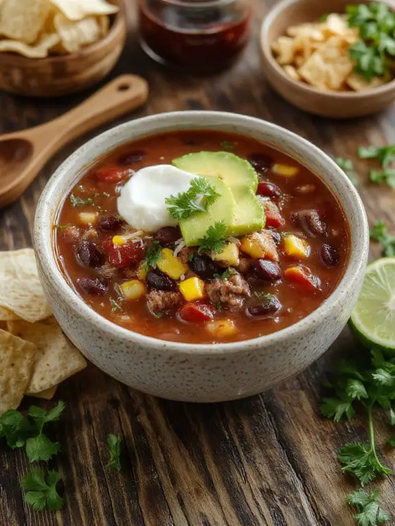 Taco Soup Recipe 1 delicious and hearty soup