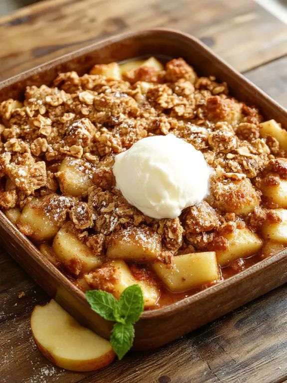 Apple Crisp Recipe 1 delicious baked apple dessert