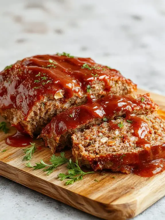 Meatloaf Recipe 1 savory baked meat mixture
