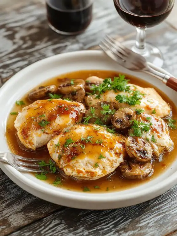 Chicken Marsala Recipe 1 savory chicken marsala dish