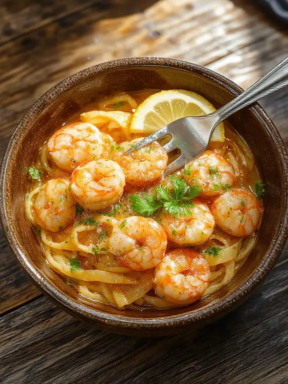 Shrimp Scampi Recipe 1 shrimp saut ed in garlic