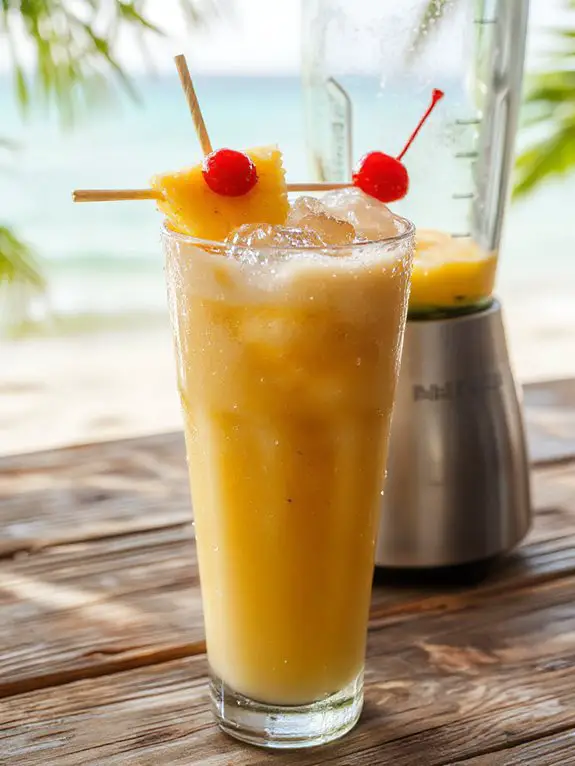 Pina Colada Recipe 3 tropical cocktail with rum