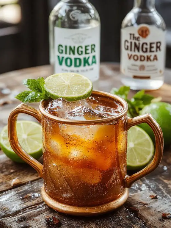 Moscow Mule Recipe 3 vodka ginger beer lime