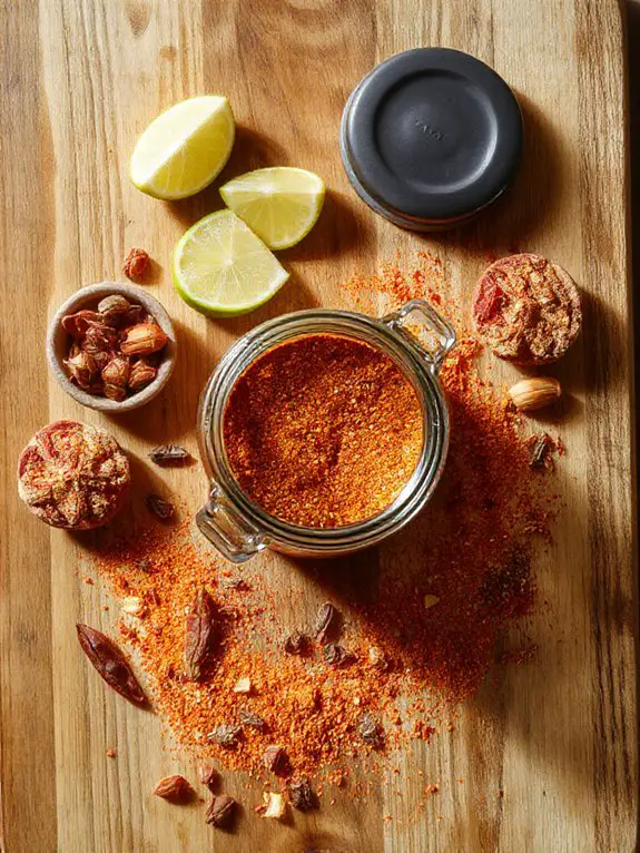 bloom spices with lime