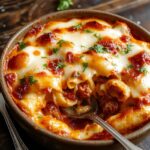 cheesy italian pasta dish