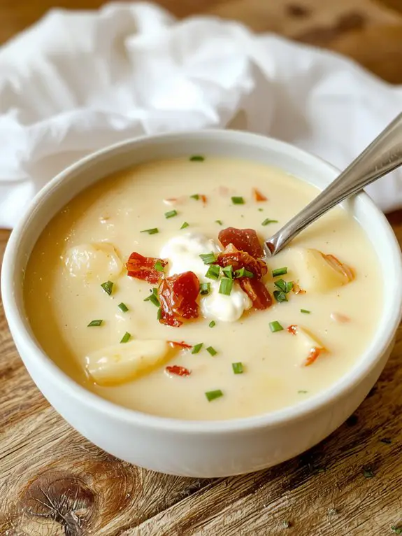creamy potato soup recipe